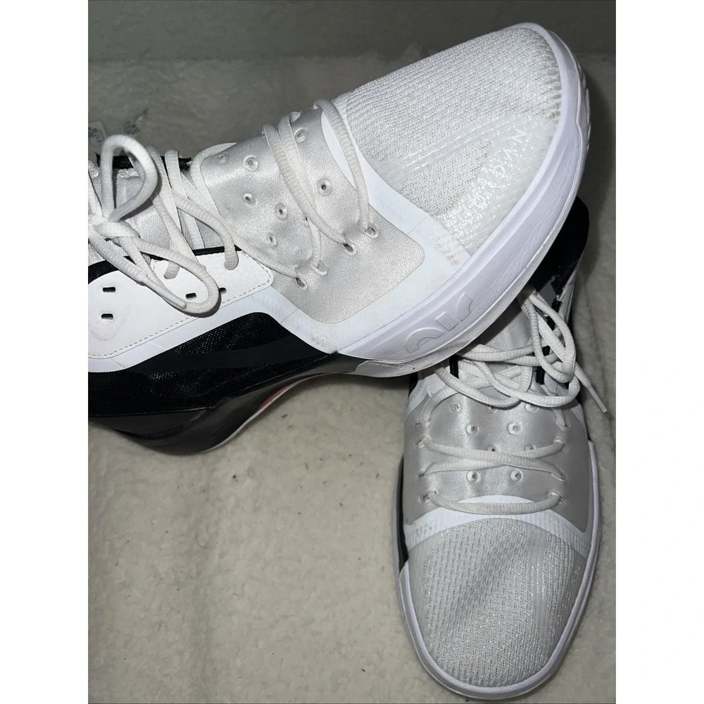Jordan Zoom Separate White/Black/Red Men's‎ Size 14 Basketball Shoes DH0249 051